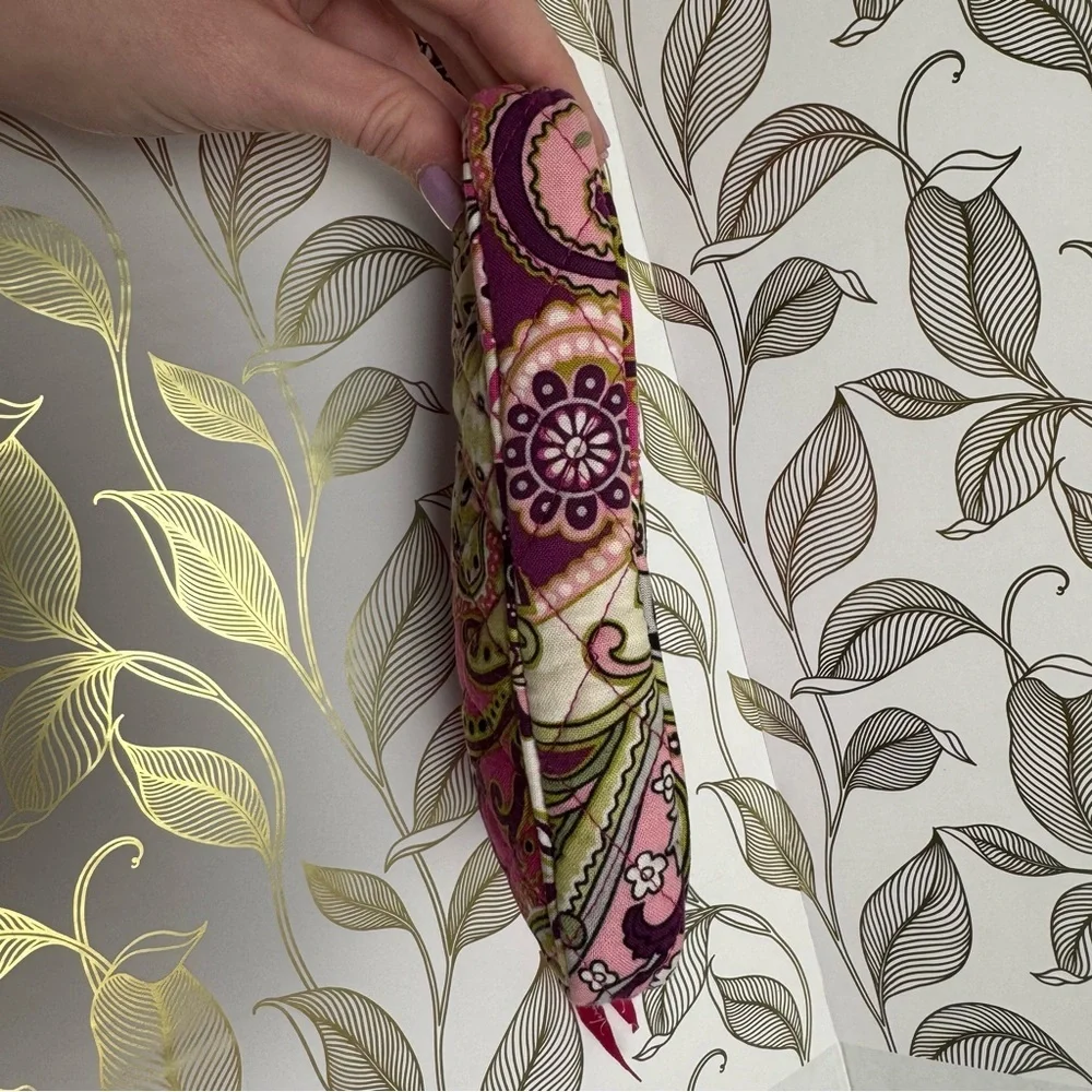 Vera Bradley Pink Floral Women's Wristlet - Picture 10 of 13